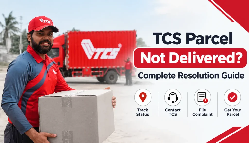 TCS Parcel Not Delivered? TCS Parcel Delivery Resolution Guide