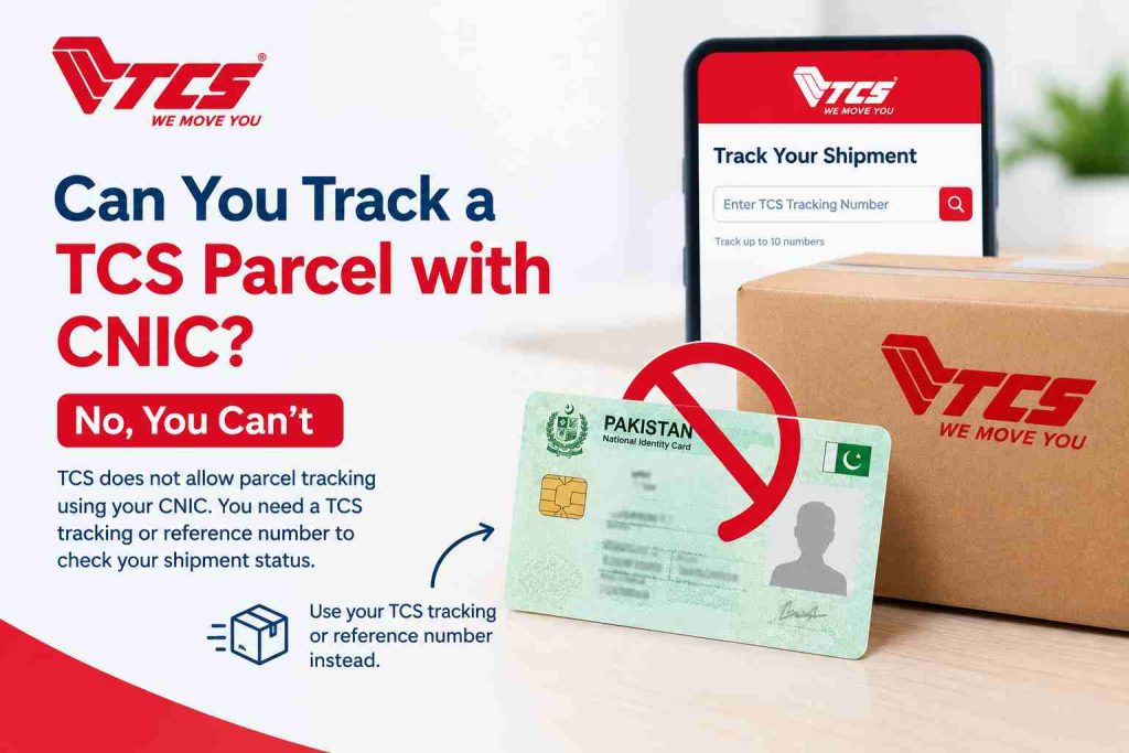 TCS Shipment Tracking by CNIC & Mobile Number