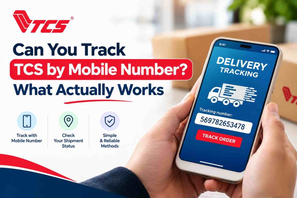 Can You Track TCS by Mobile Number What Actually Works